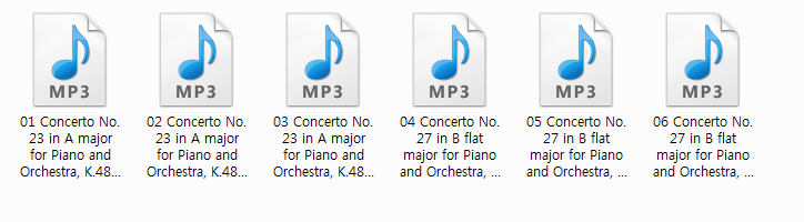 W.A.Mozart - Piano Concertos Nos. 23 & 27