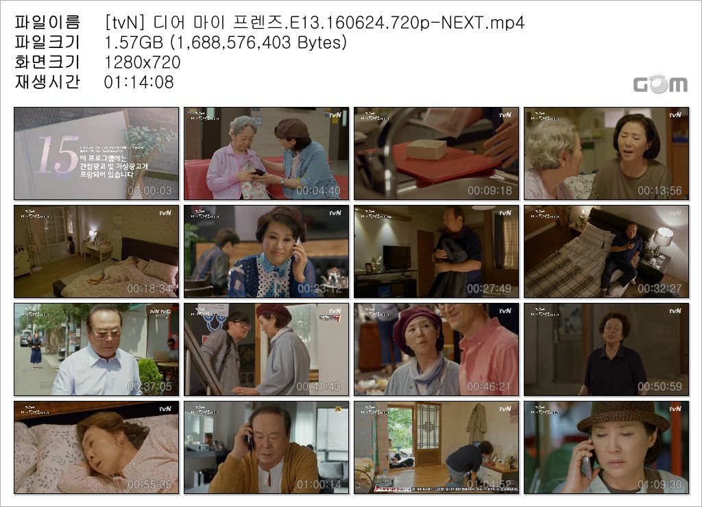[tvN] 디어 마이 프렌즈.E13.160624.72