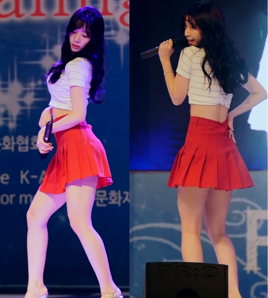 [직캠][달샤벳] 160827 아영 미스터뱅뱅
