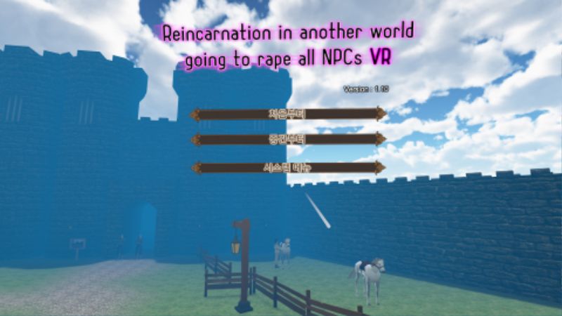 이세계전생했더니NPC모두를범하는VR-한글노설치n모-유니티-3D-VR-액션-RPG
